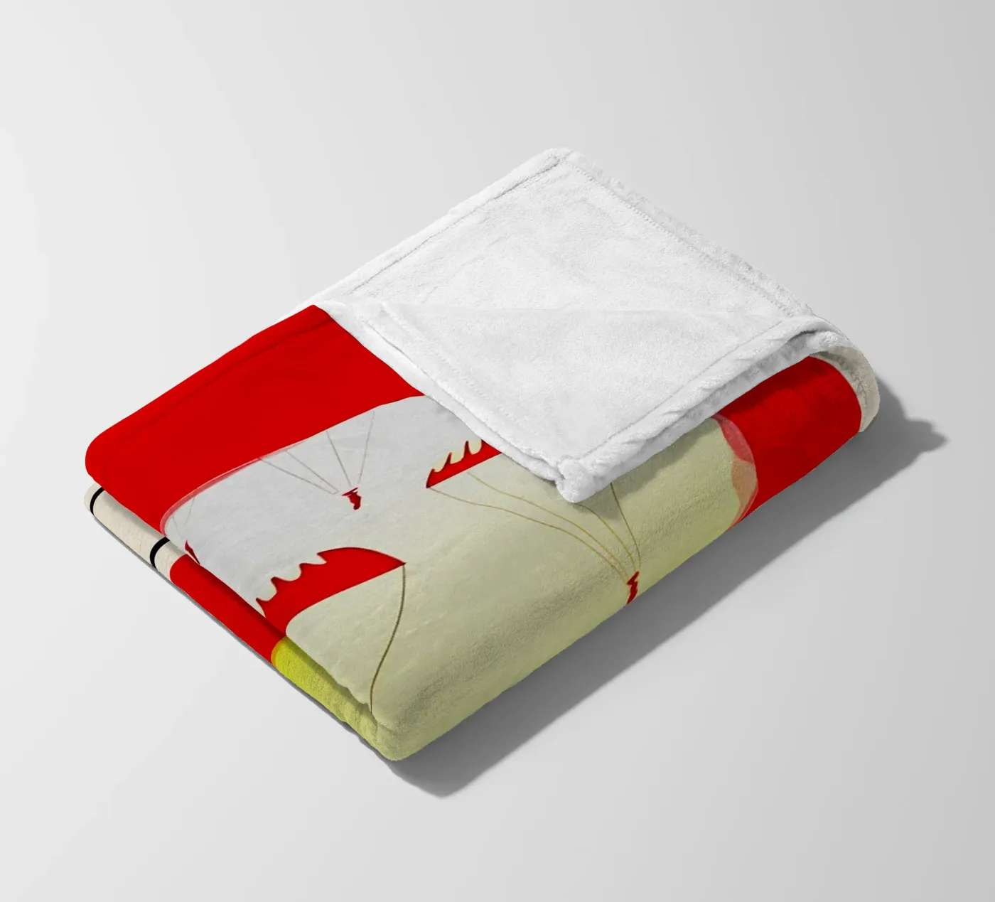 Red Dawn Fleecedecke von TheArtstudio