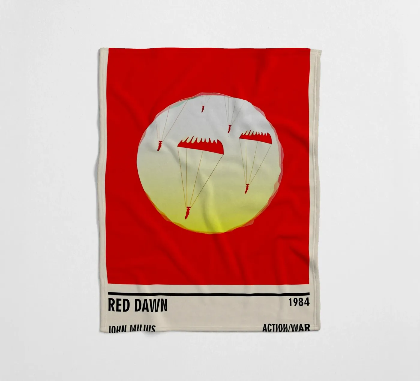 Red Dawn Fleecedecke von TheArtstudio