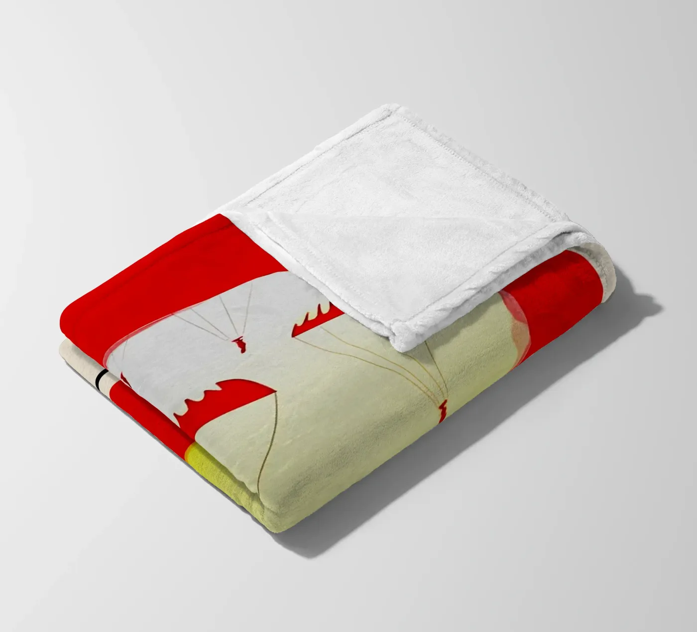 Red Dawn Fleecedecke von TheArtstudio