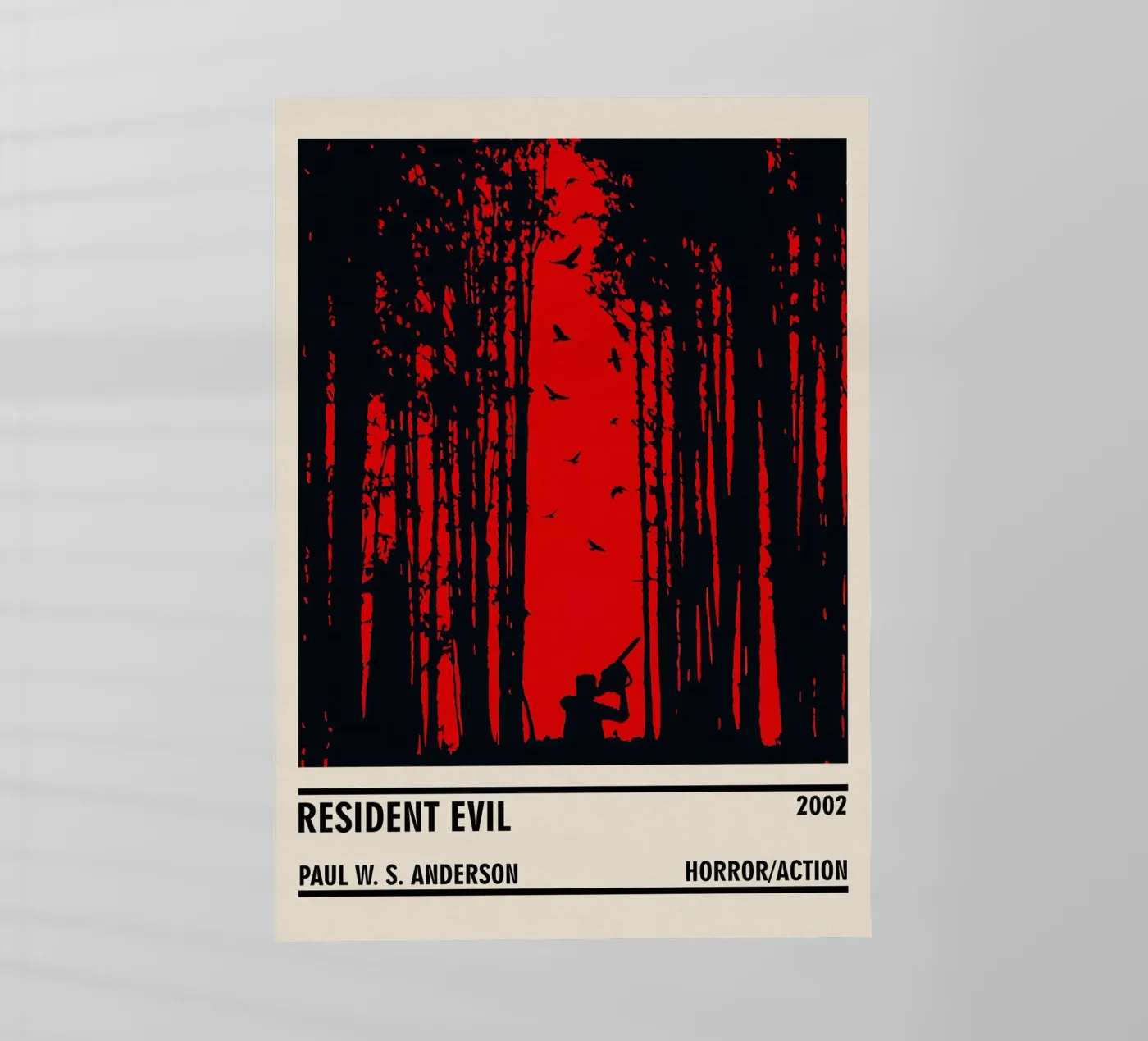 Resident Evil pellicola backlit da TheArtstudio