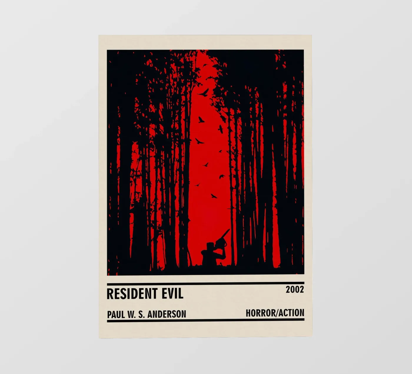 Resident Evil pellicola backlit da TheArtstudio