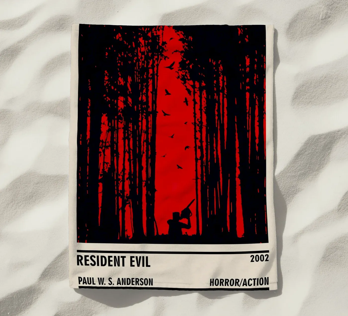 Resident Evil beach towel by TheArtstudio