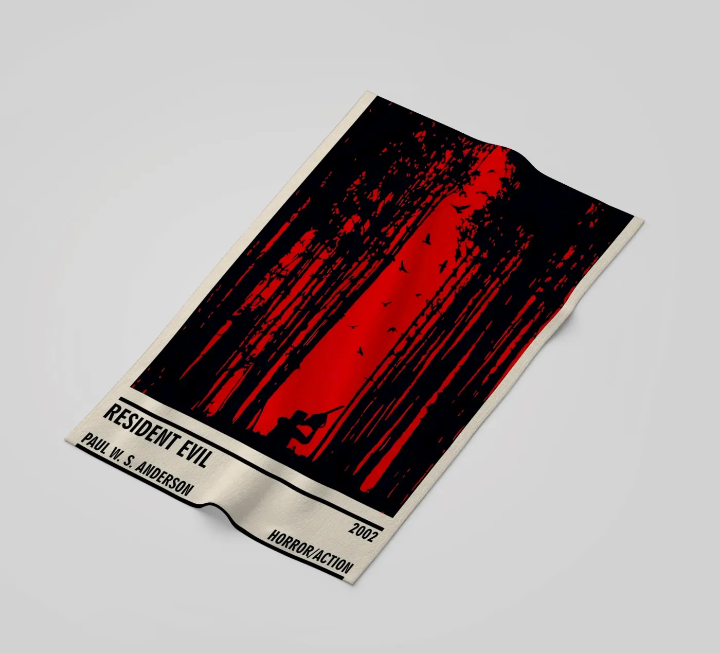 Resident Evil beach towel by TheArtstudio