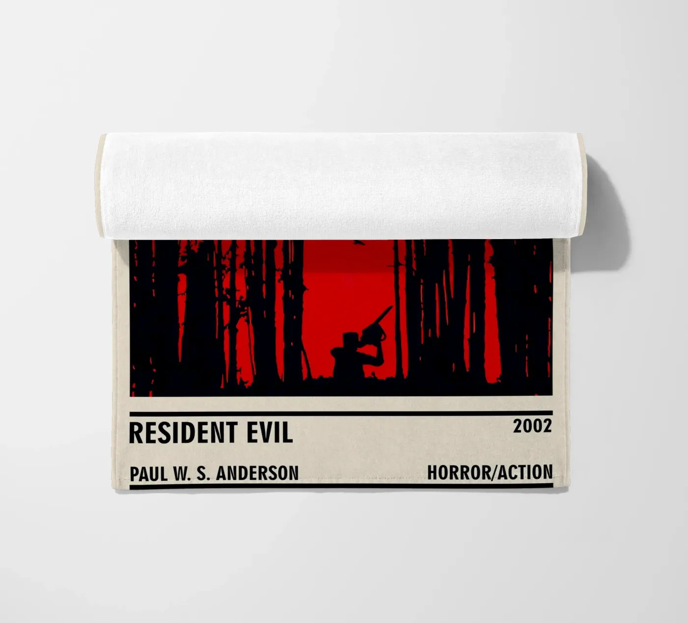 Resident Evil beach towel by TheArtstudio