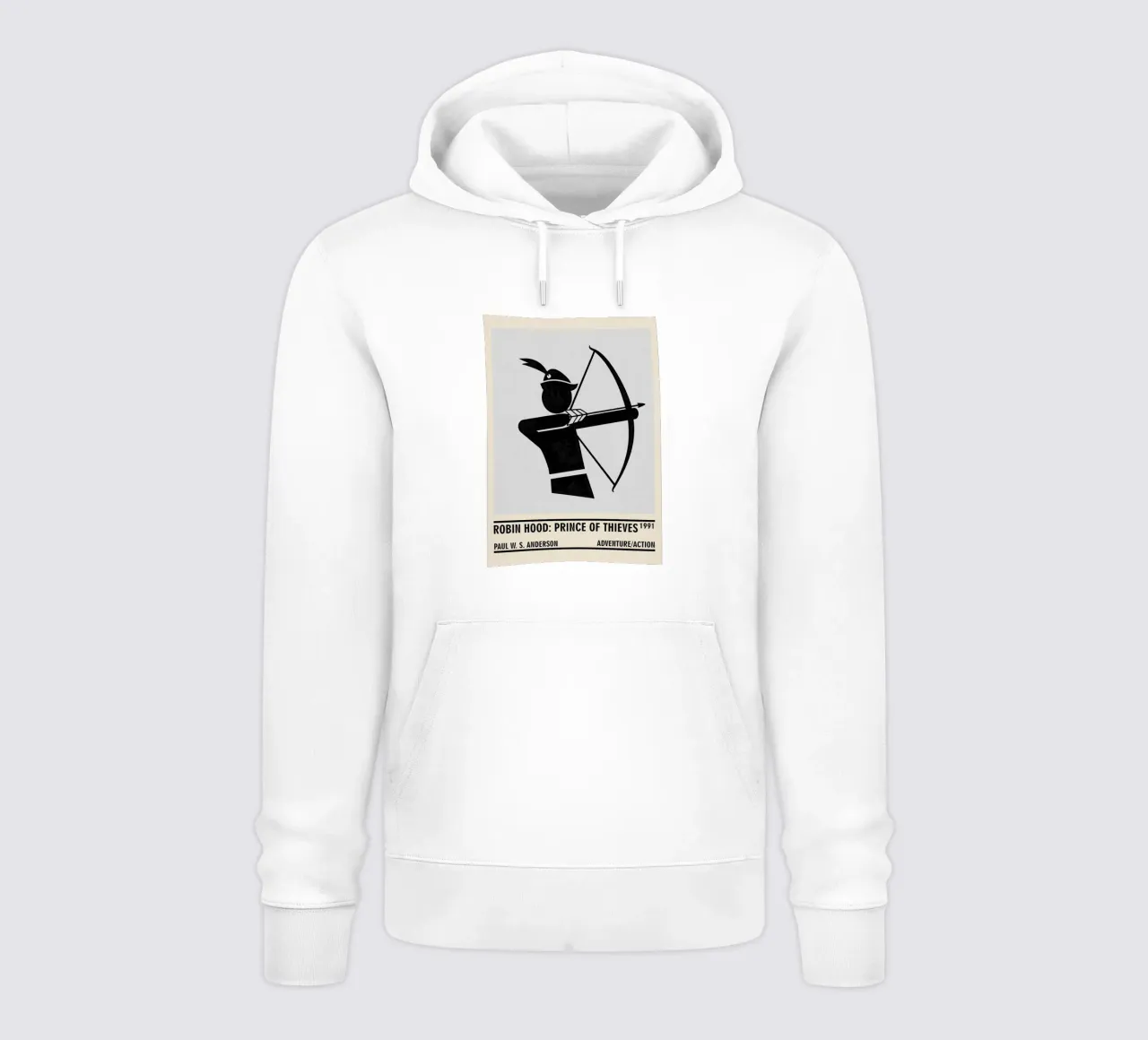 Robin Hood Prince of Thieves felpa con cappuccio da TheArtstudio