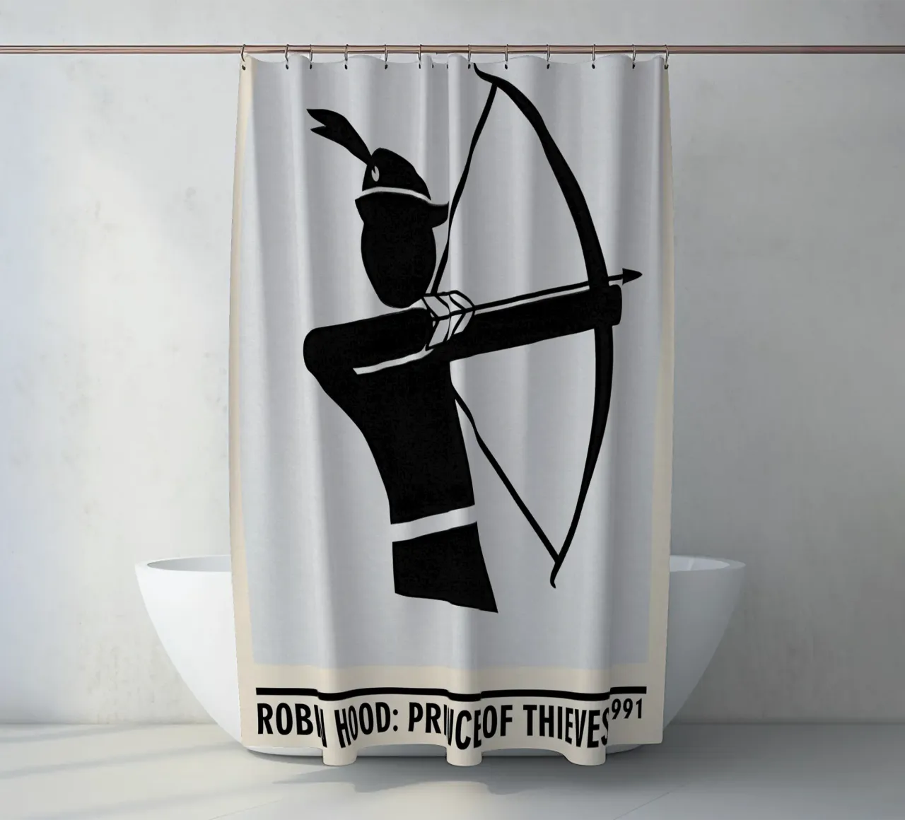 Robin Hood Prince of Thieves Duschvorhang von TheArtstudio