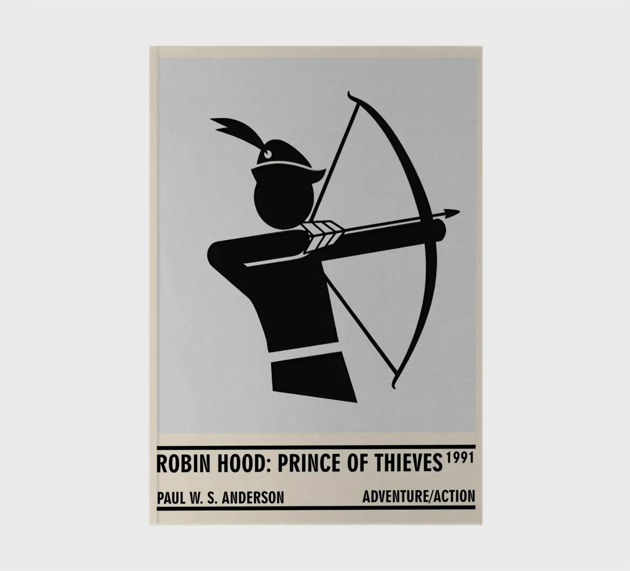 Robin Hood Prince of Thieves notebook by TheArtstudio