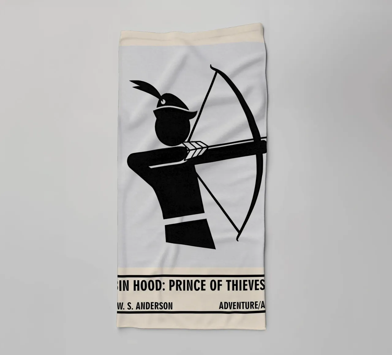 Robin Hood Prince of Thieves serviette de bain de TheArtstudio