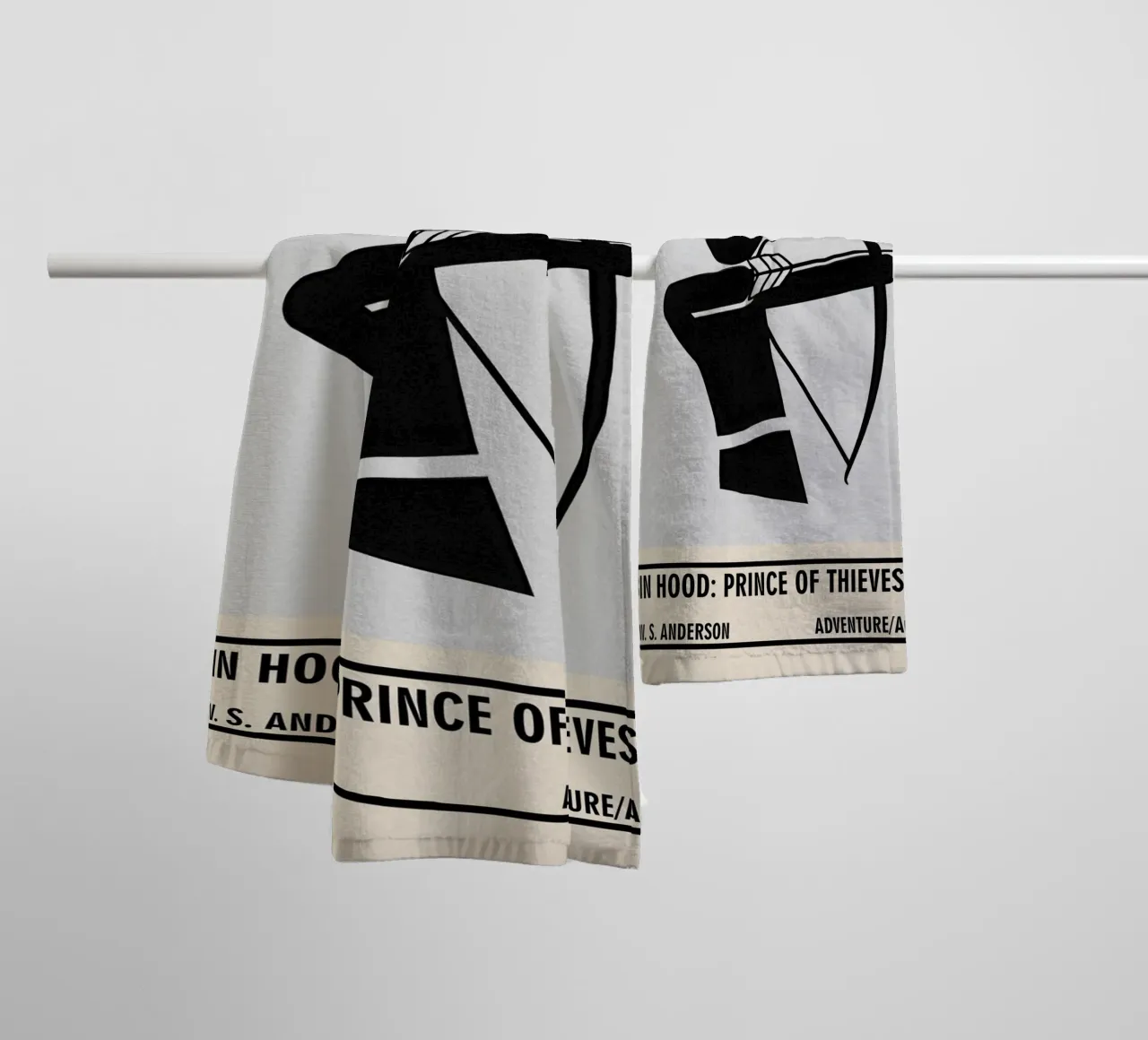 Robin Hood Prince of Thieves serviette de bain de TheArtstudio