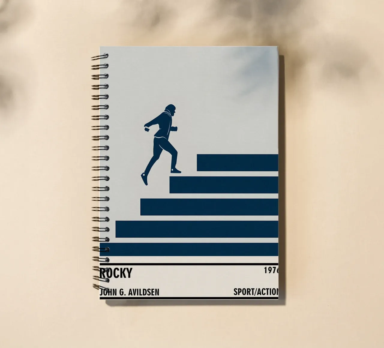 Rocky spiral notebook by TheArtstudio