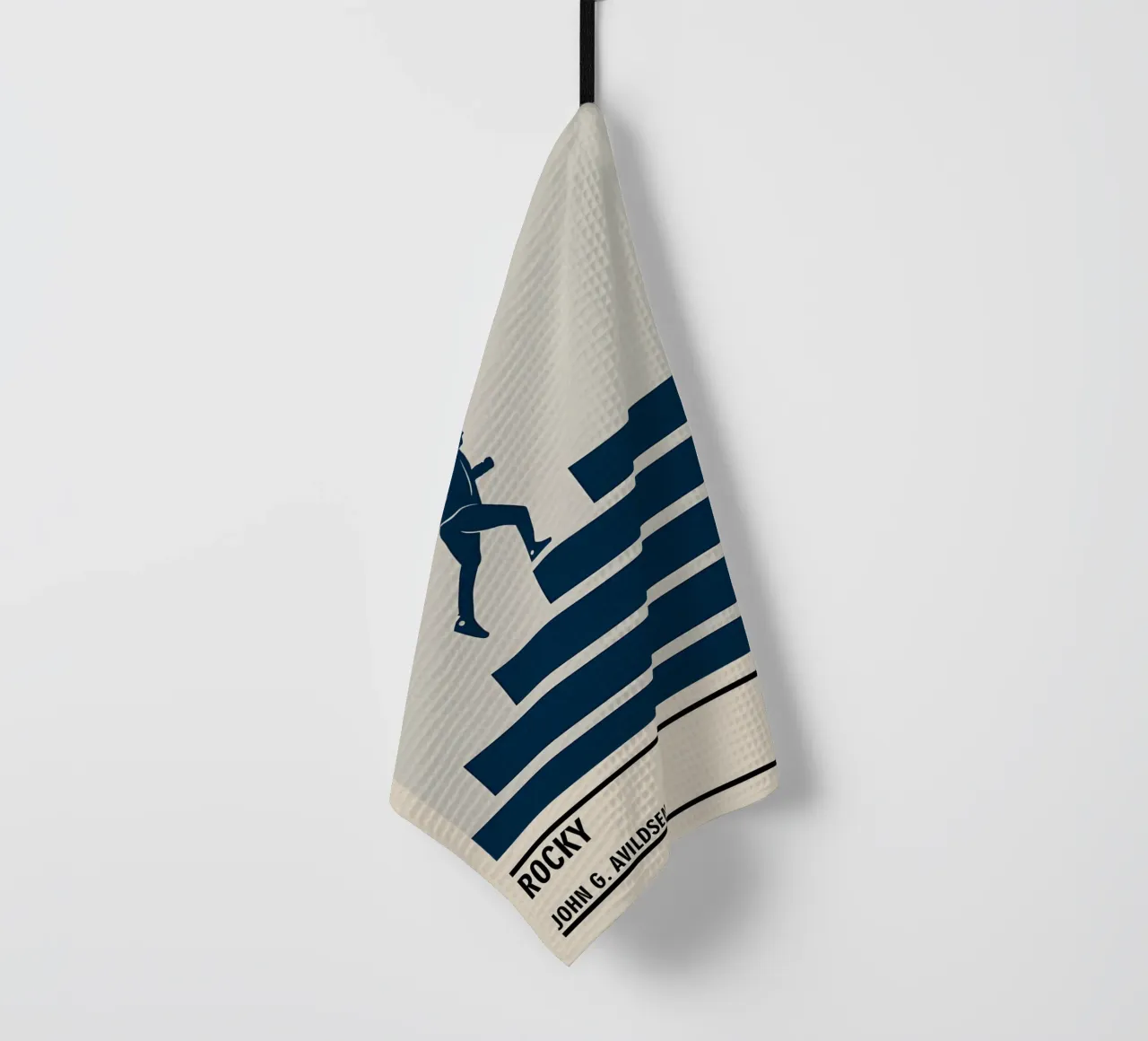 Rocky tea towel by TheArtstudio