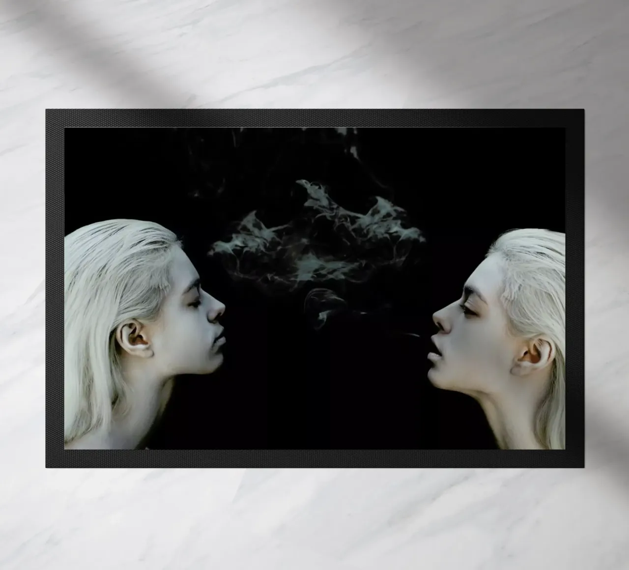 Twins doormat by Jovana Rikalo