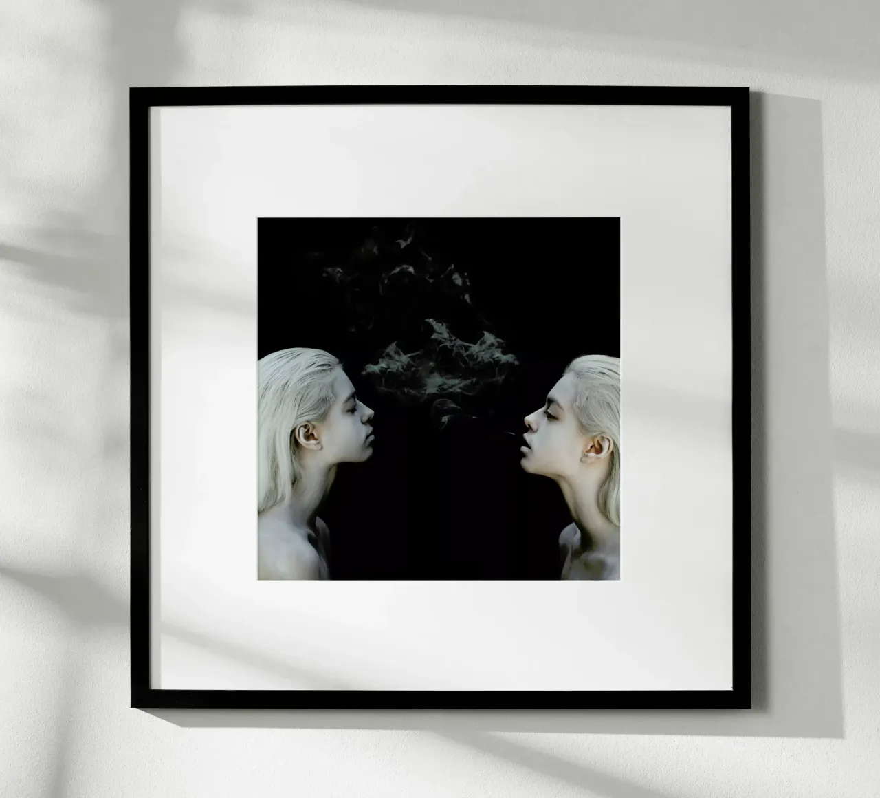 Twins poster con telaio in legno da Jovana Rikalo