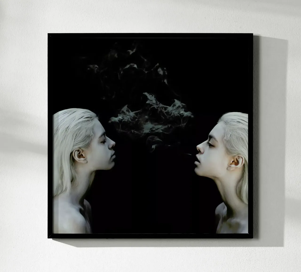 Twins poster con telaio in legno da Jovana Rikalo