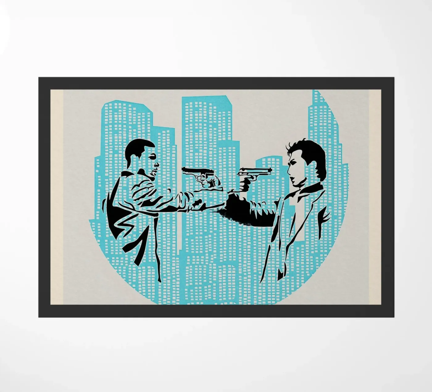 Rush Hour Fußmatte von TheArtstudio