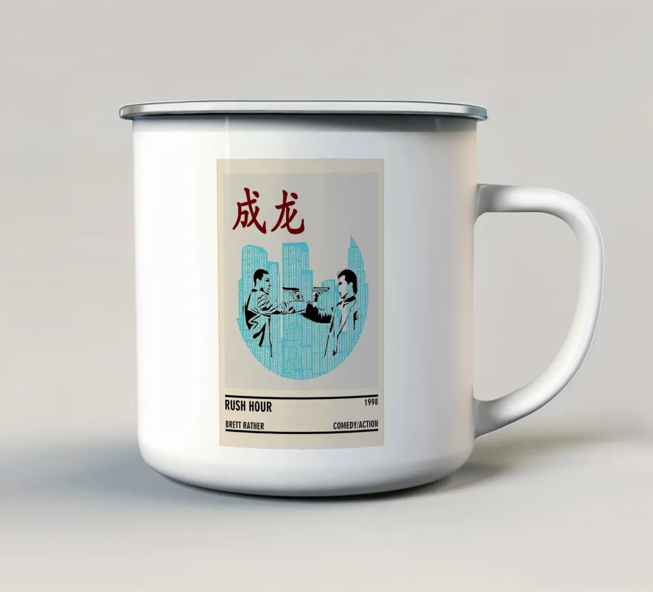 Rush Hour tazza in smalto da TheArtstudio