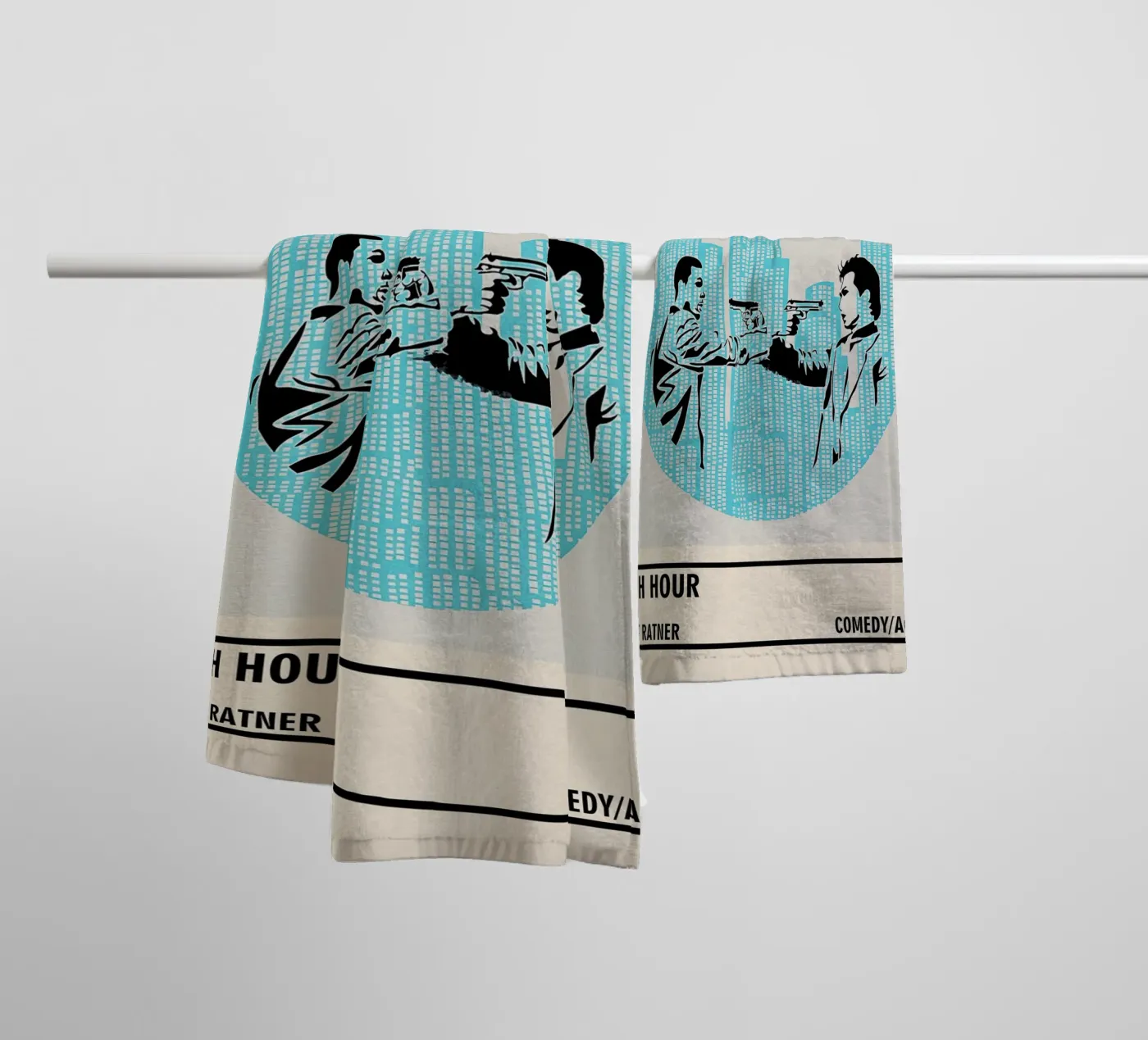 Rush Hour towel by TheArtstudio