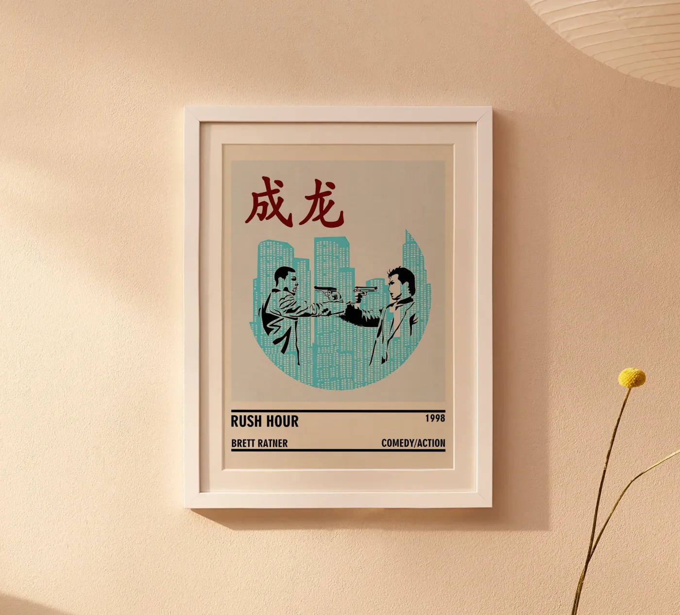Rush Hour poster van TheArtstudio