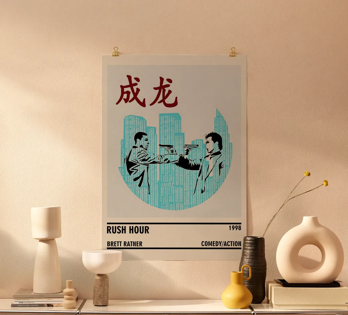 Rush Hour poster van TheArtstudio