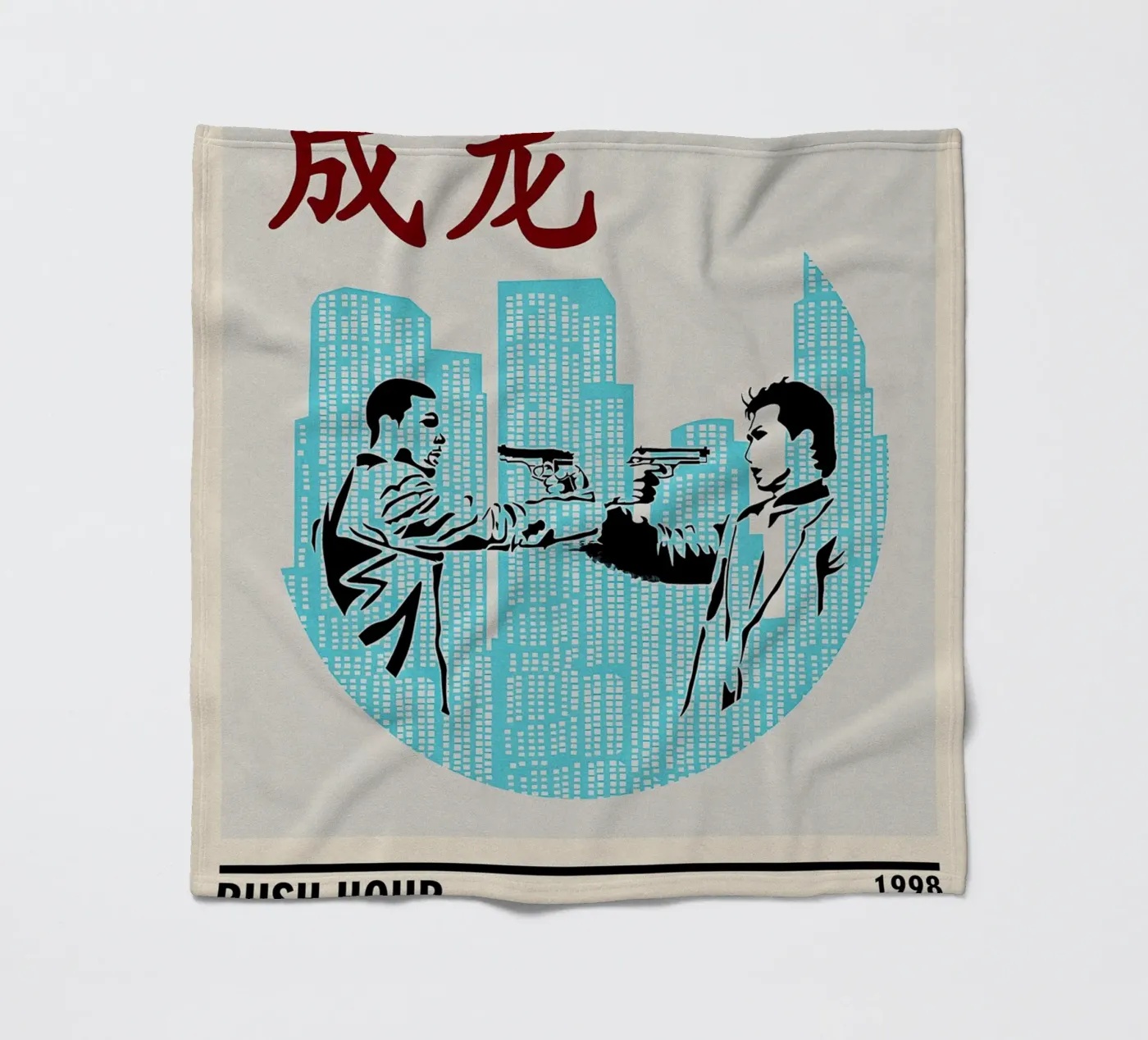 Rush Hour fleecedeken van TheArtstudio