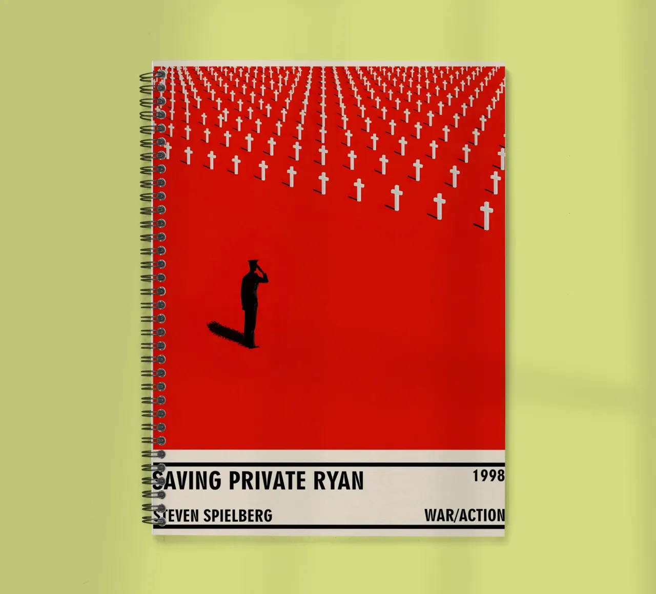 Saving Private Ryan spiral notebook by TheArtstudio