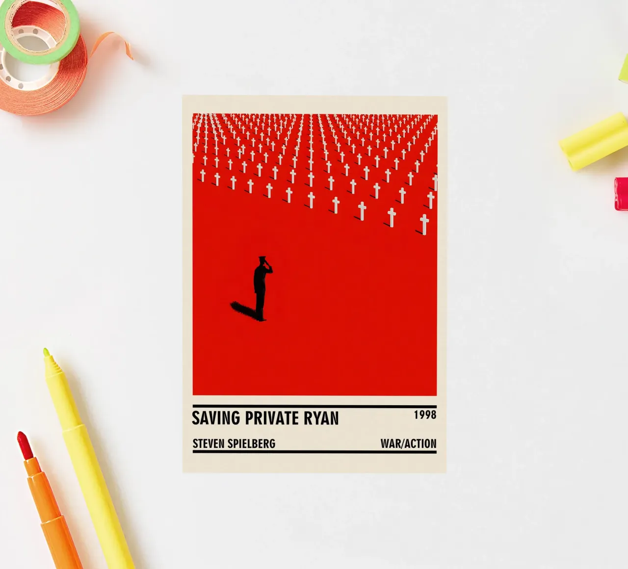 Saving Private Ryan adesivo da TheArtstudio