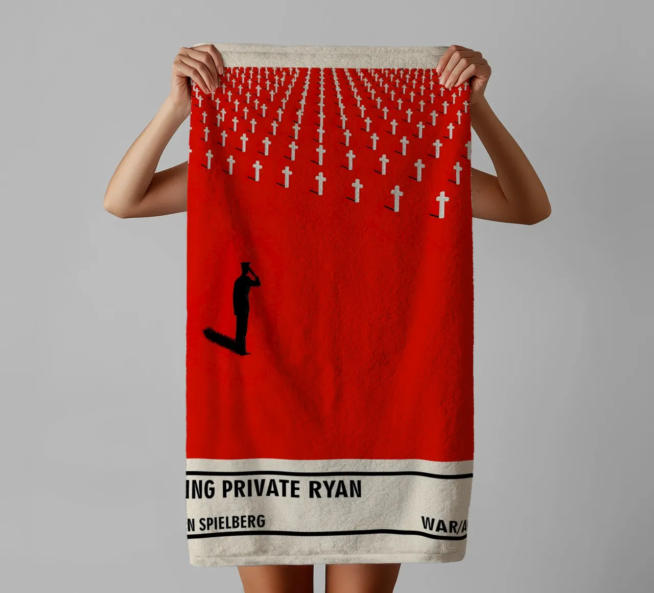 Saving Private Ryan asciugamano da bagno da TheArtstudio