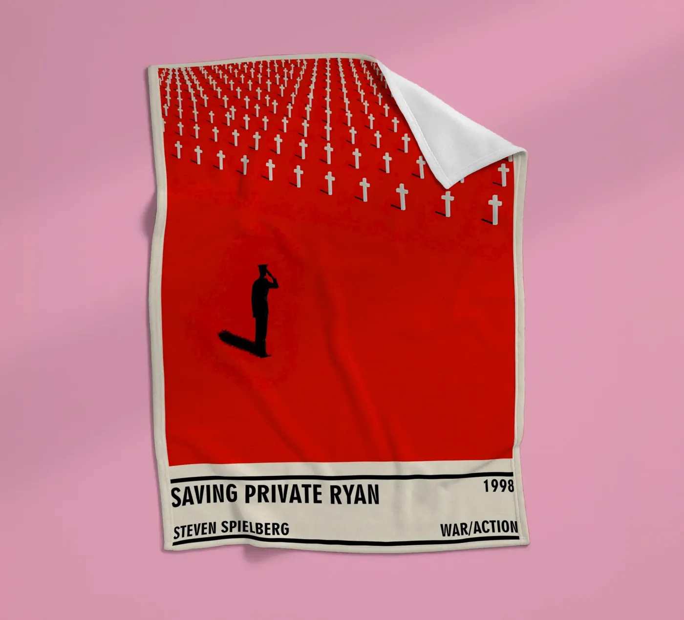 Saving Private Ryan fleecedeken van TheArtstudio