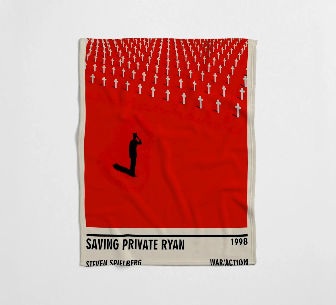 Saving Private Ryan fleecedeken van TheArtstudio