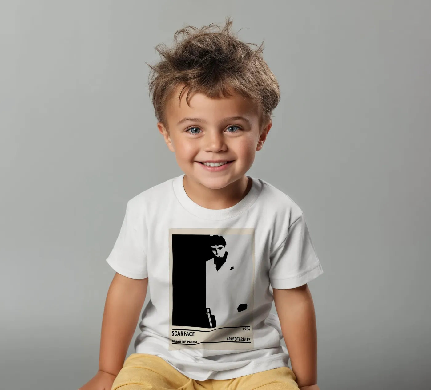 Scarface kinder t-shirt van TheArtstudio