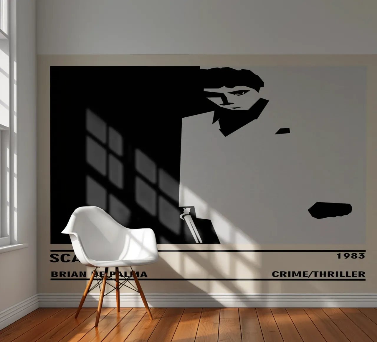 Scarface fotobehang van TheArtstudio