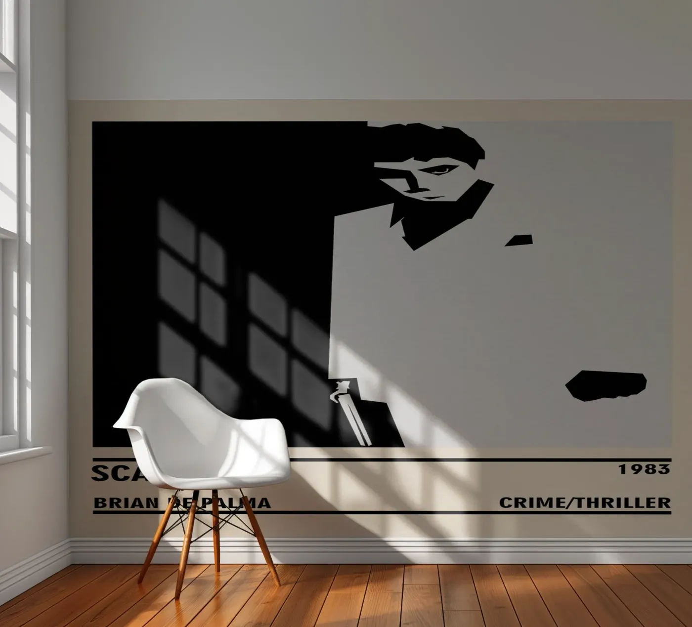 Scarface fotobehang van TheArtstudio