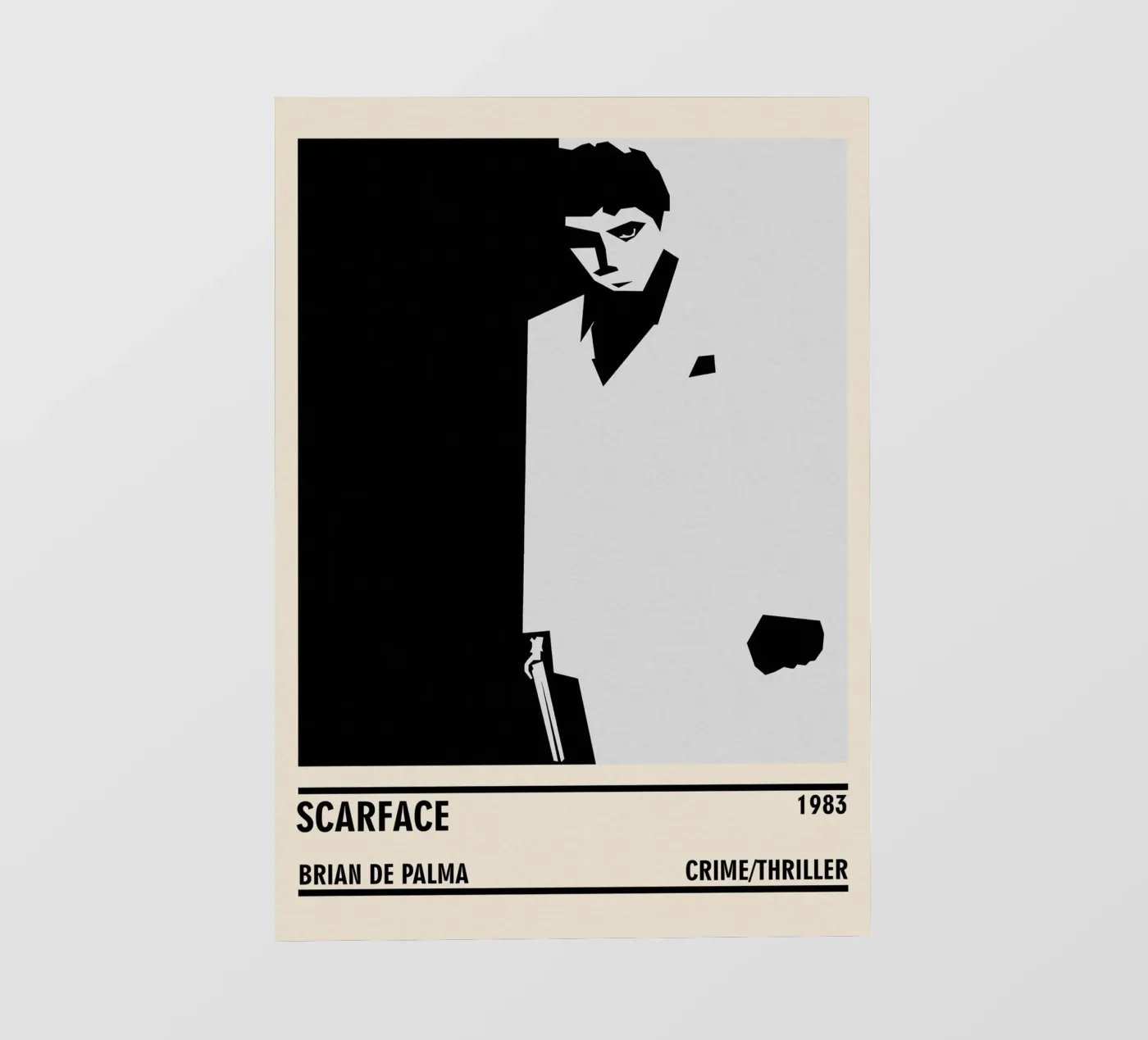 Scarface fotobehang van TheArtstudio