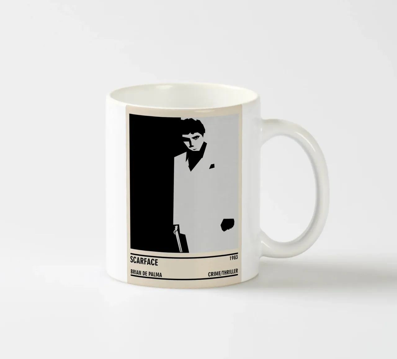 Scarface tazza in ceramica da TheArtstudio