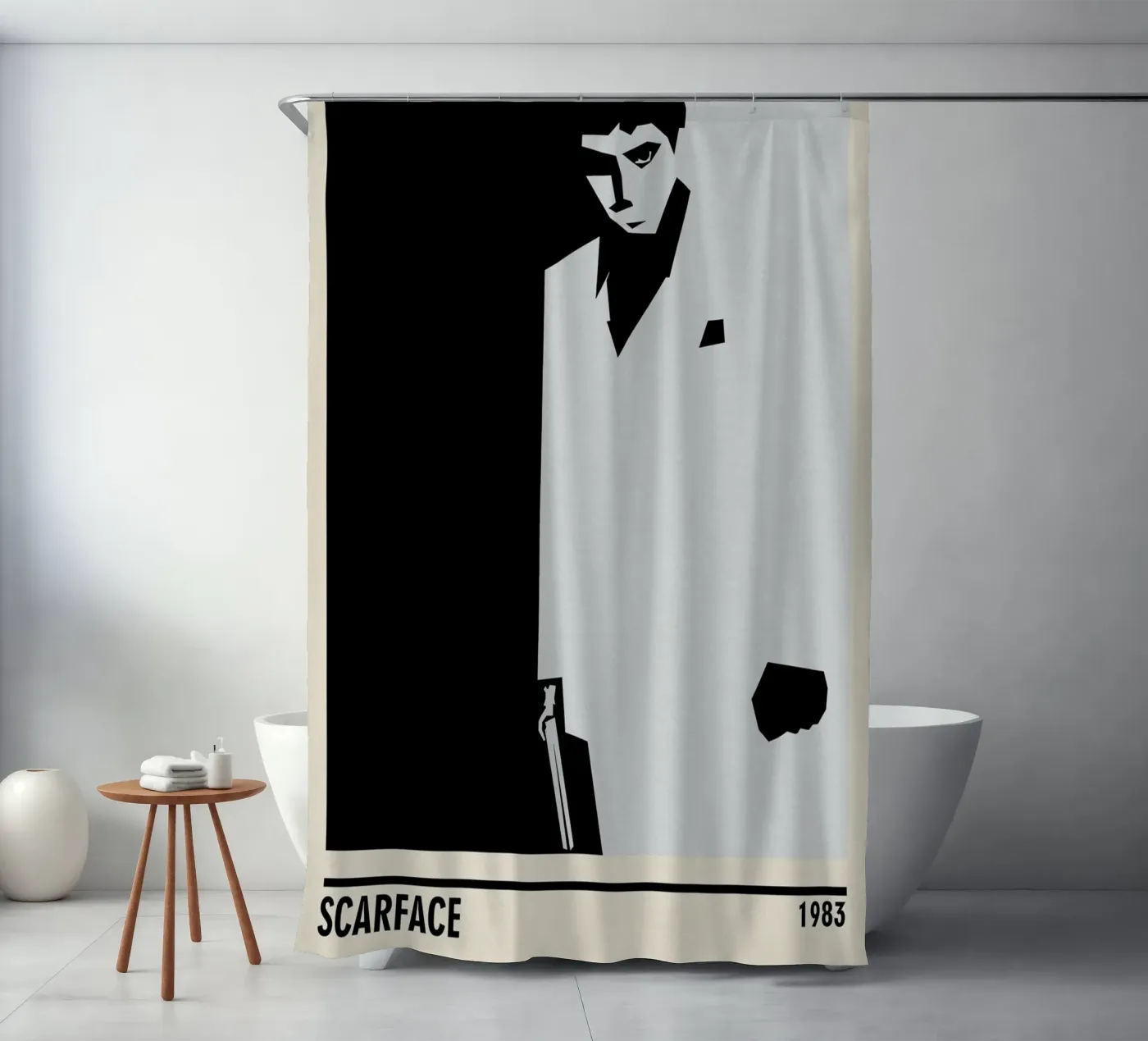 Scarface douchegordijn van TheArtstudio