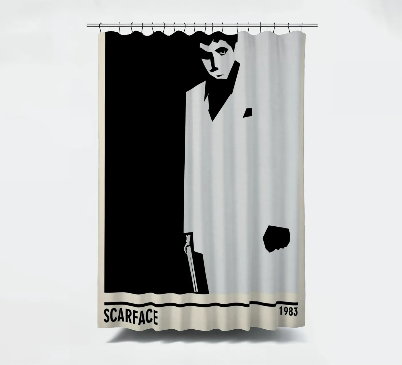 Scarface douchegordijn van TheArtstudio