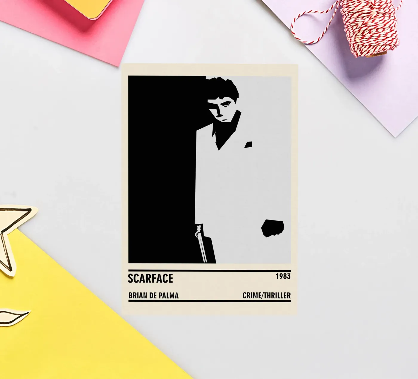 Scarface sticker van TheArtstudio