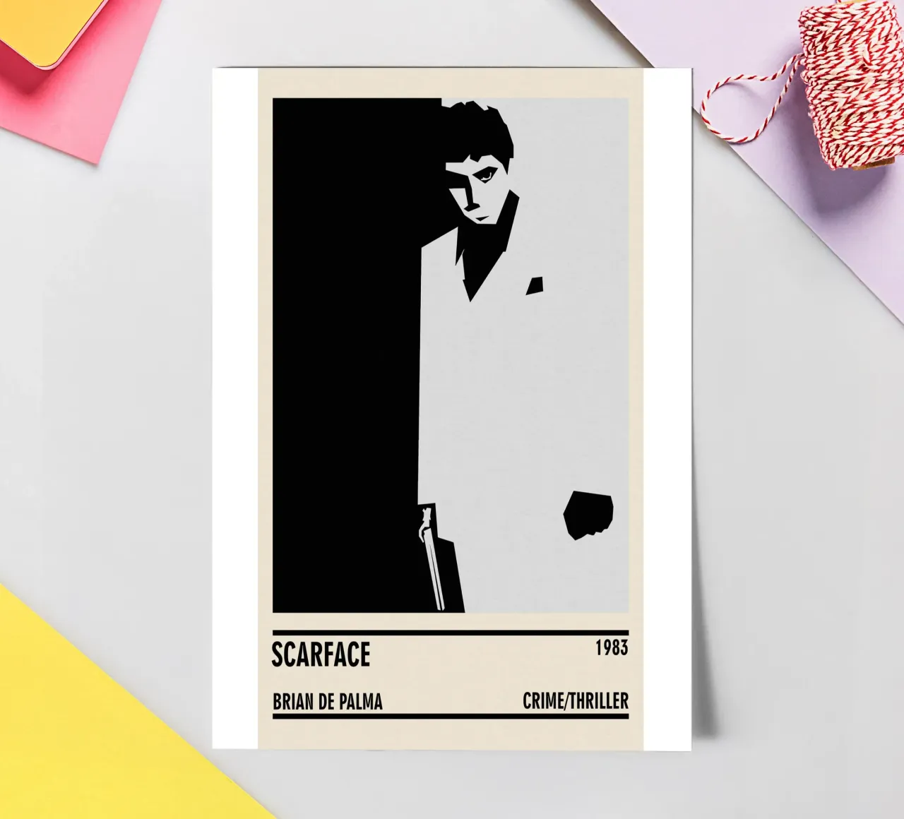 Scarface sticker sheet by TheArtstudio