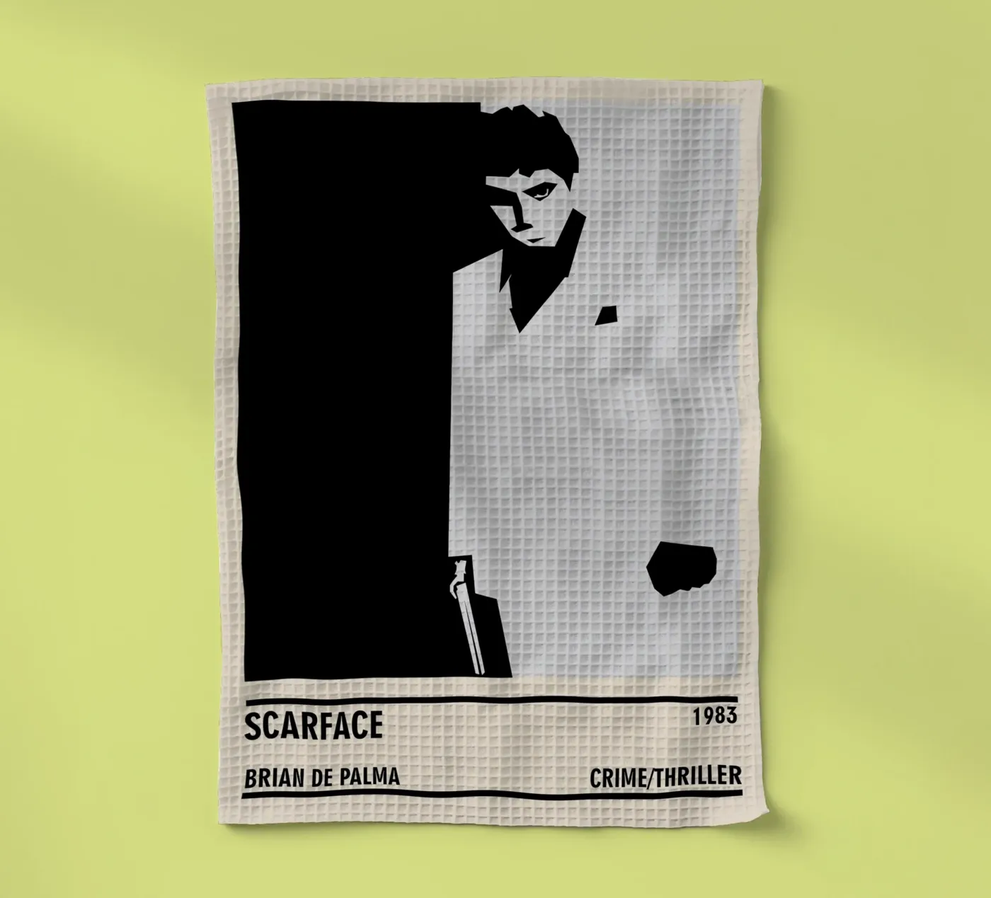Scarface tea towel by TheArtstudio