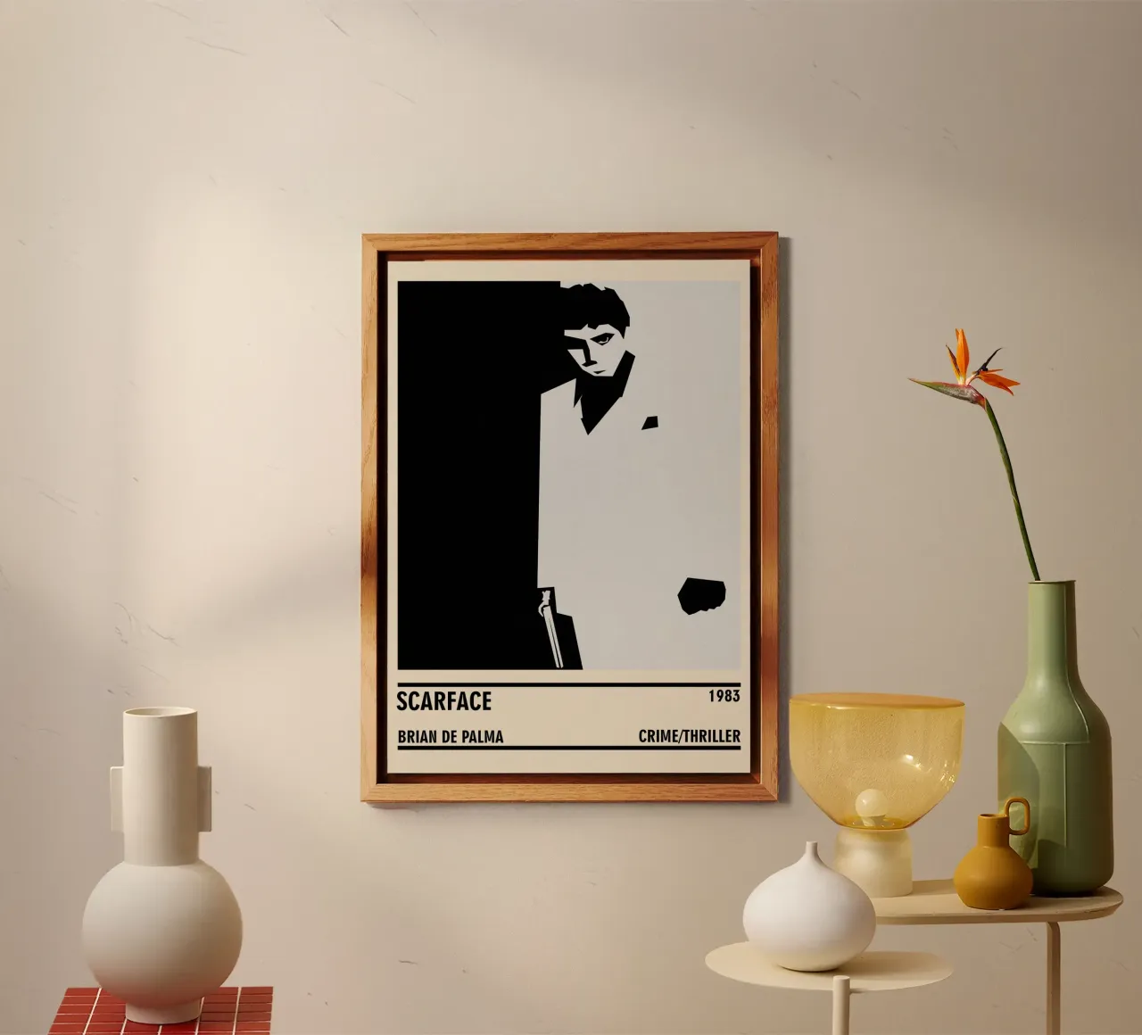 Scarface alluminio dibond da TheArtstudio