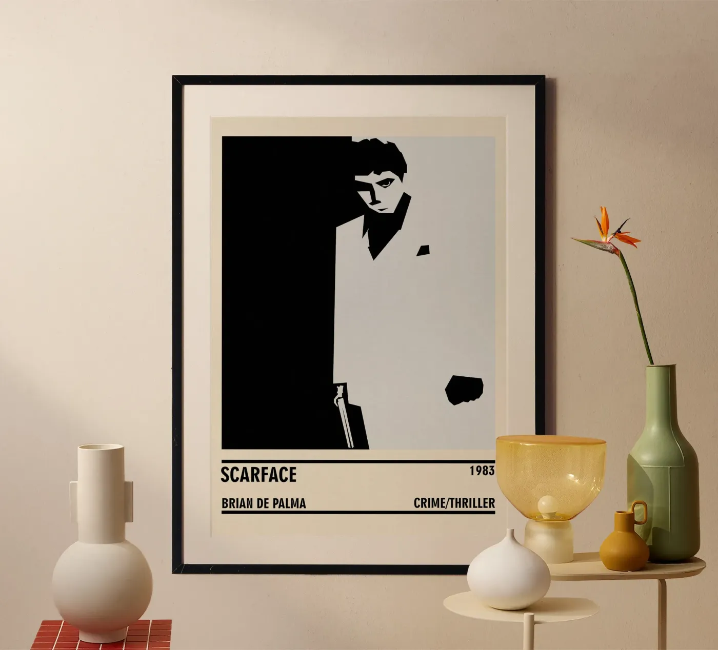 Scarface Poster von TheArtstudio