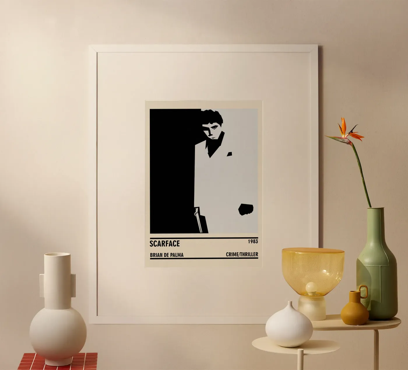 Scarface Poster von TheArtstudio