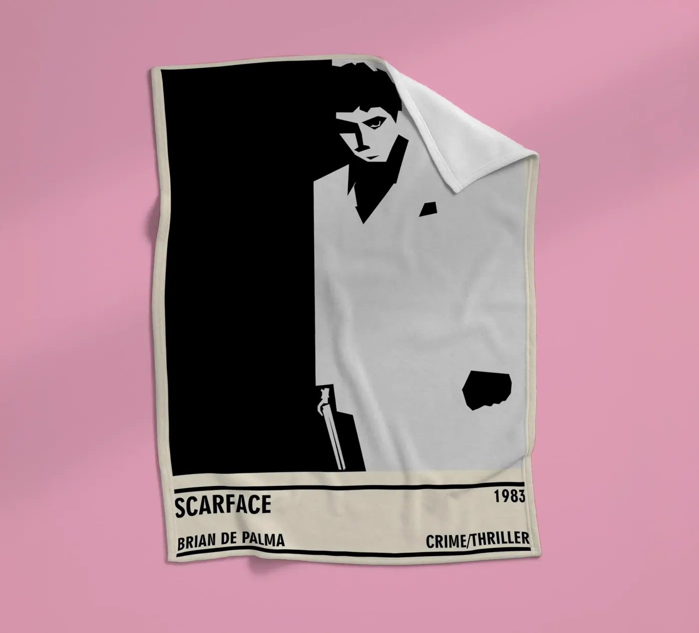 Scarface coperta in pile da TheArtstudio