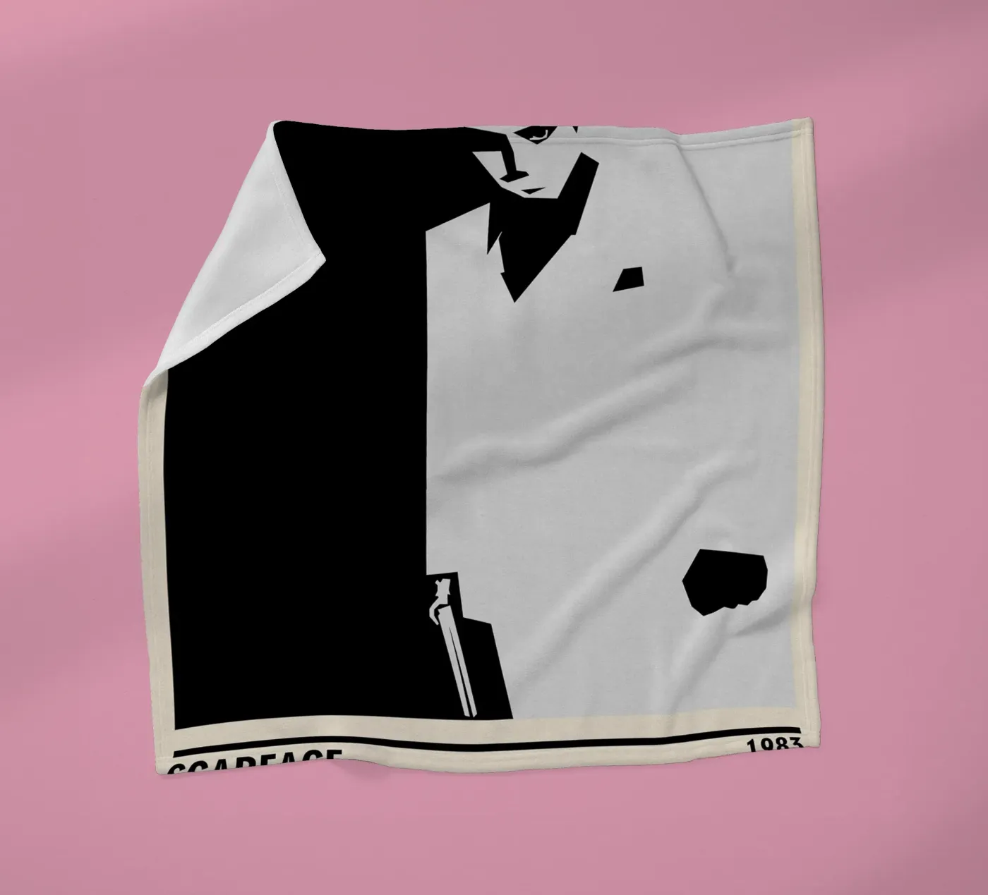 Scarface coperta in pile da TheArtstudio