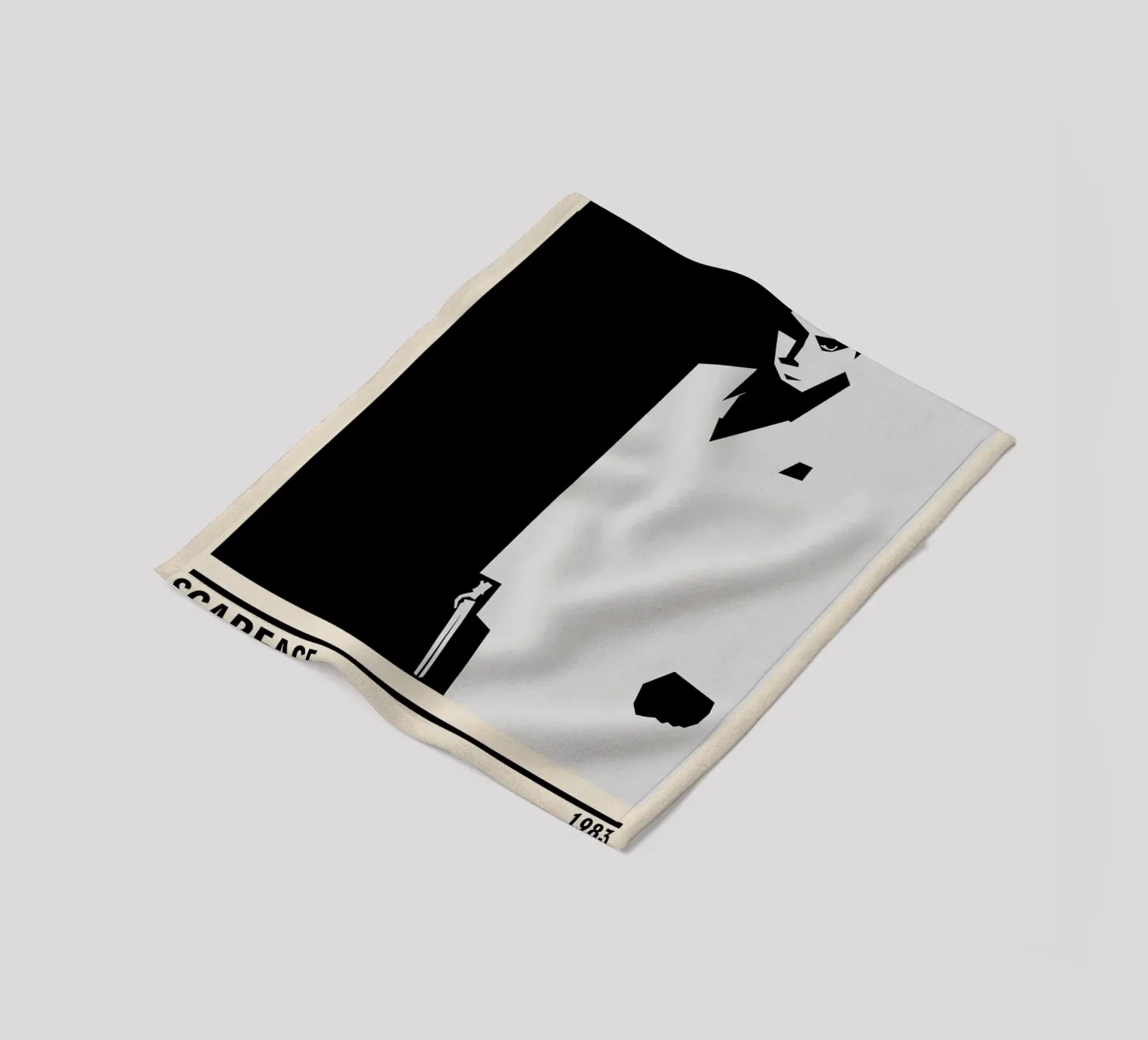 Scarface coperta in pile da TheArtstudio