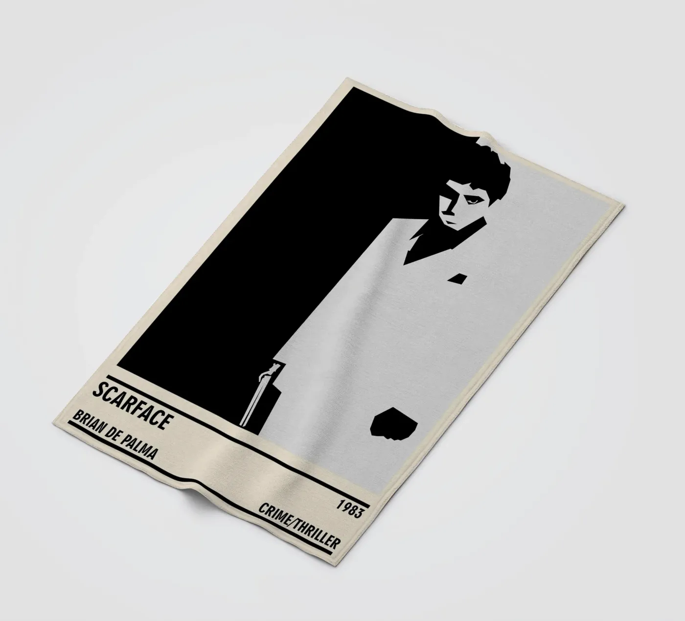 Scarface coperta in pile da TheArtstudio