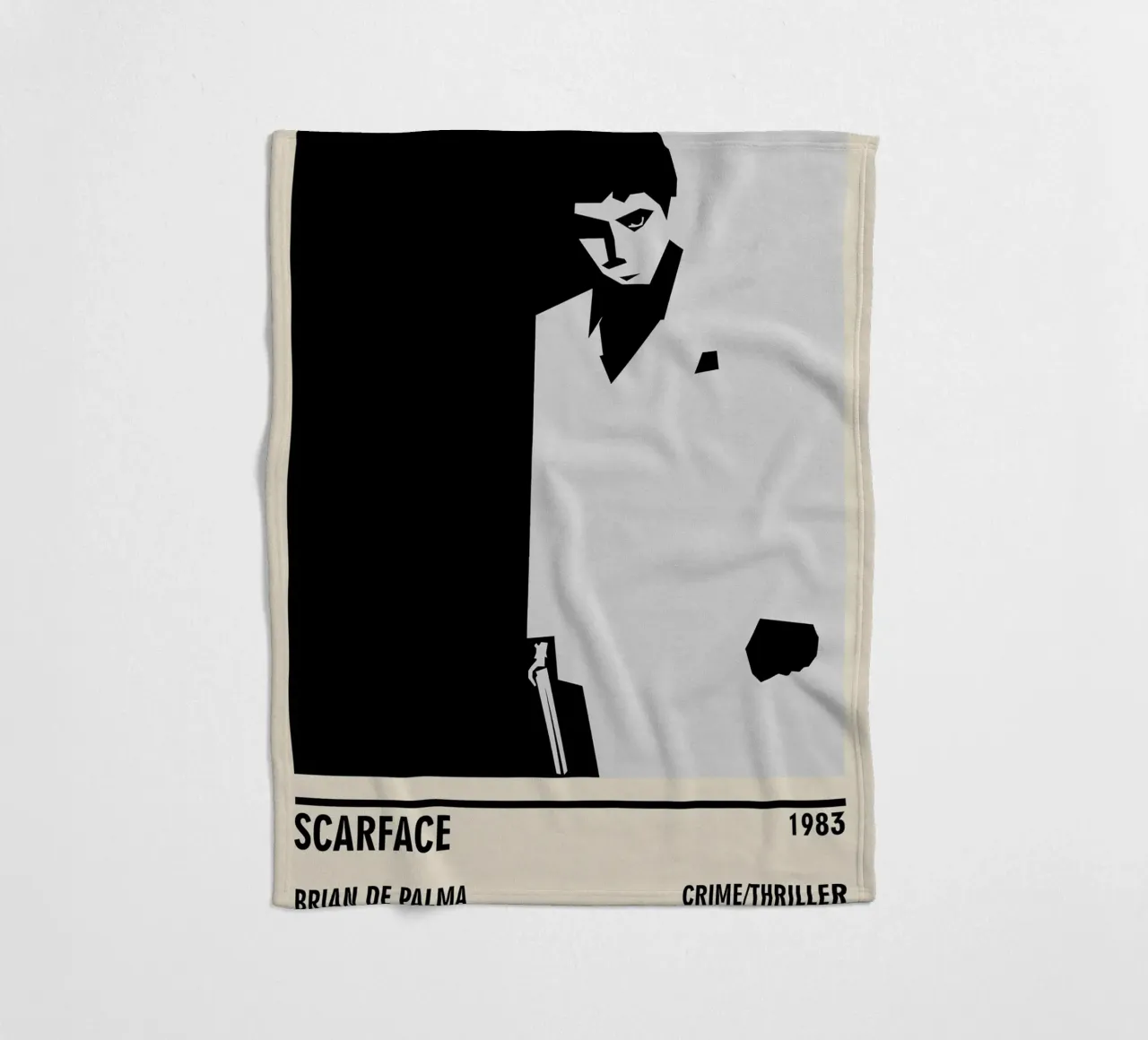 Scarface fleecedeken van TheArtstudio