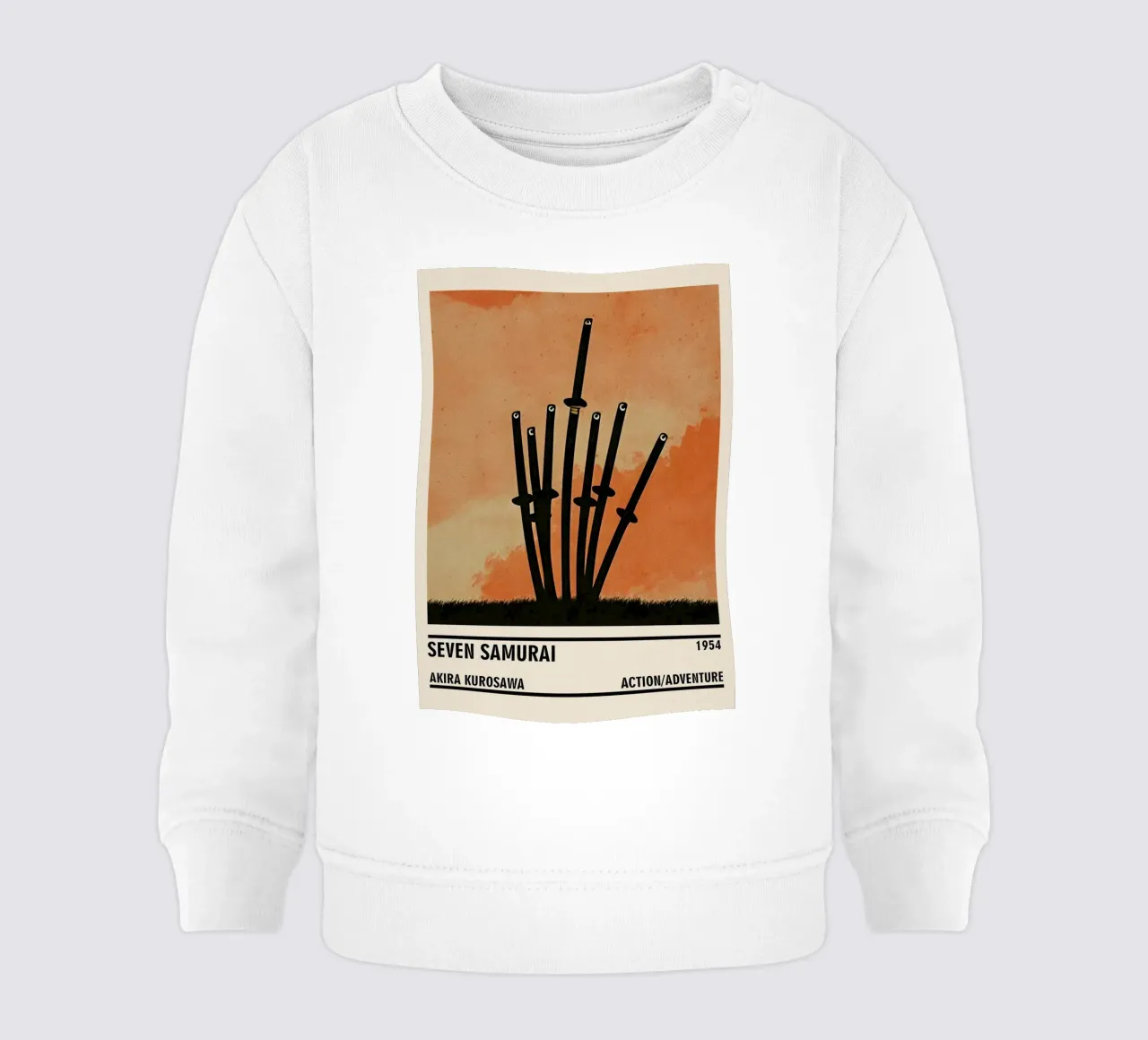 Seven Samurai felpa neonato da TheArtstudio