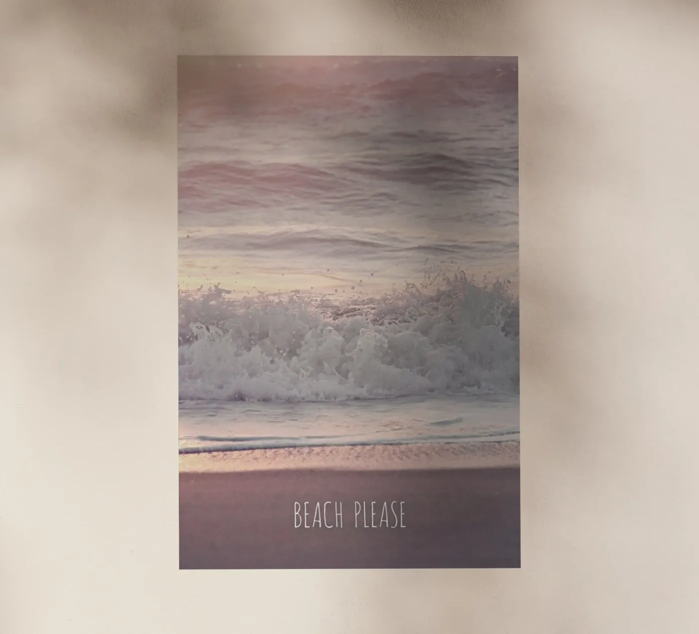 Beach Please backlit folie van Monika Strigel
