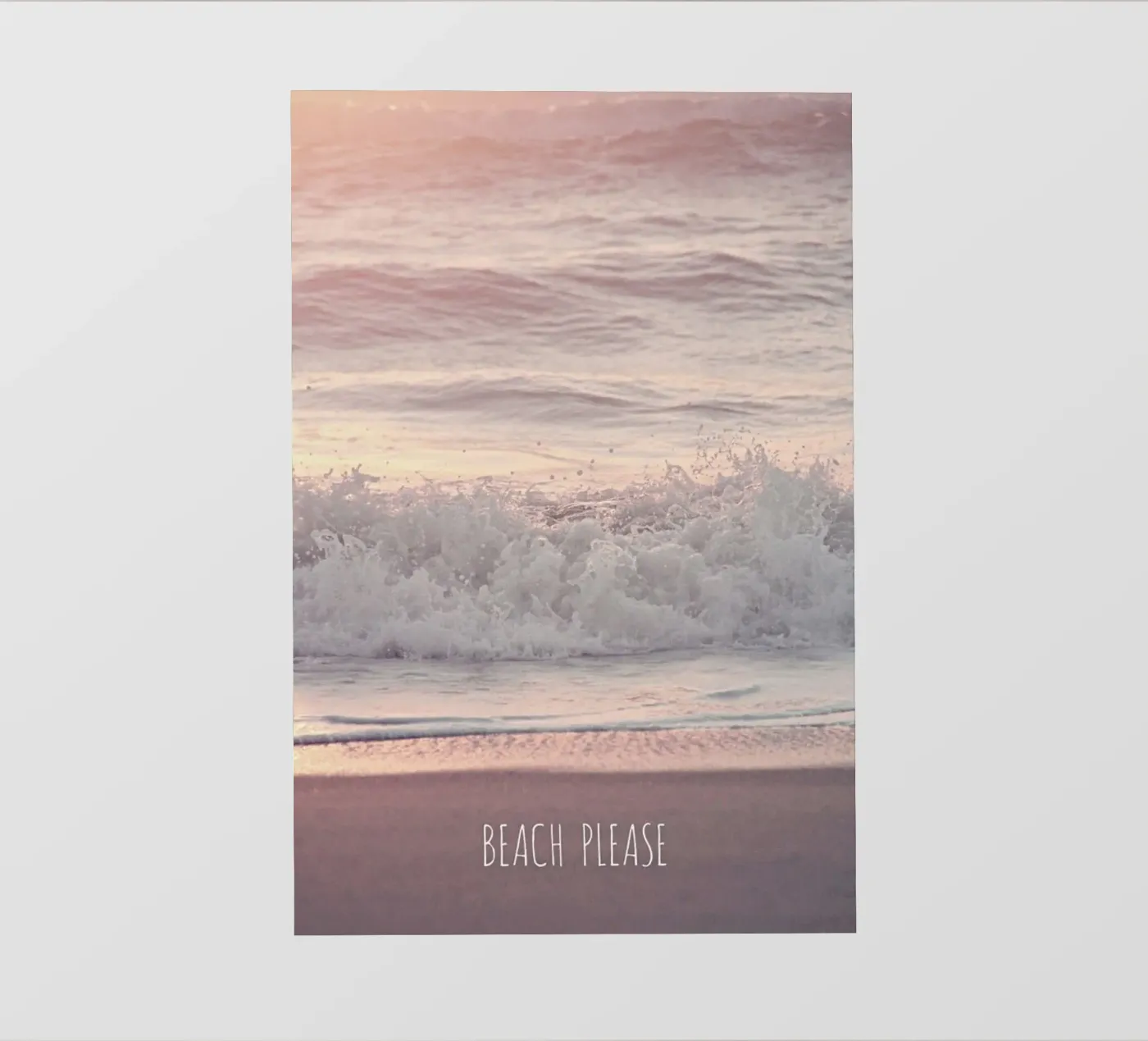 Beach Please backlit folie van Monika Strigel